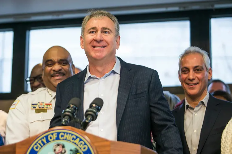 Republican activist Ken Griffin hits Pritzker on crime but invested millions in guns