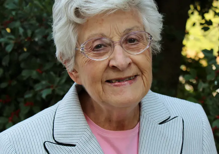 Portrait image Barbara Grassley, a cancer survivor.