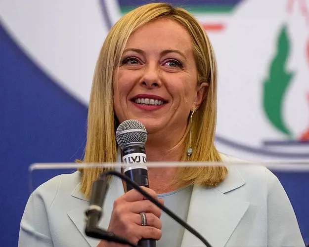 Far-Right Brothers of Italy party under Giorgia Meloni receive the most votes.