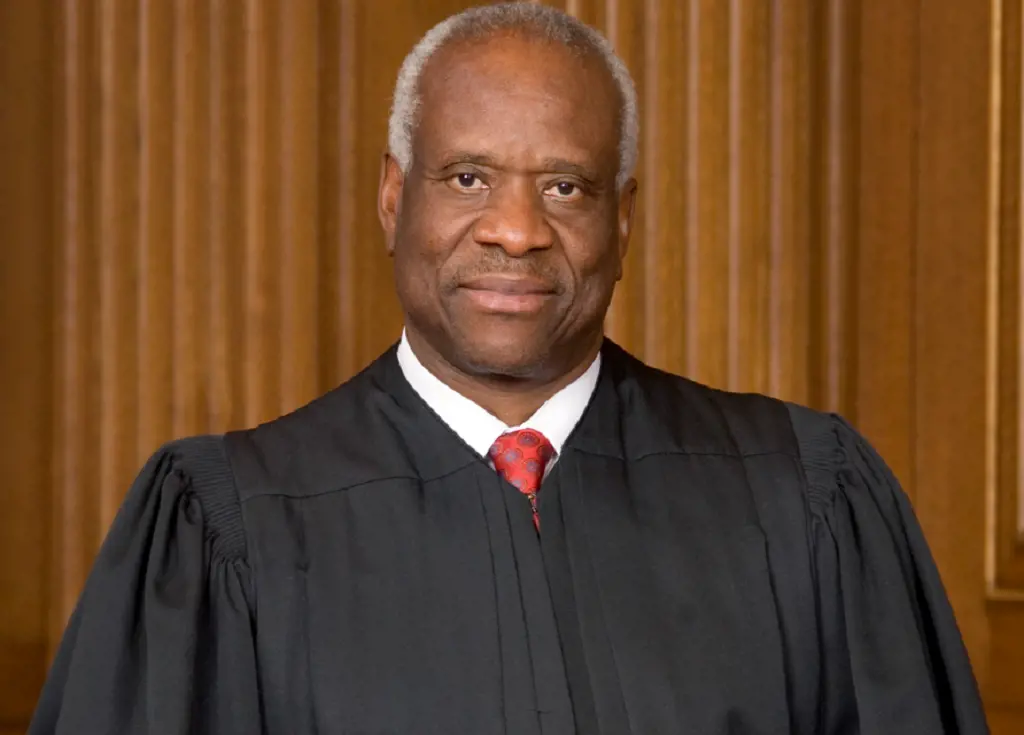  Clarence Thomas is an American judge who serves as an Associate Justice of the Supreme Court of the United States.