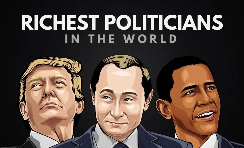 Top 20 Wealthiest Politicians in 2022