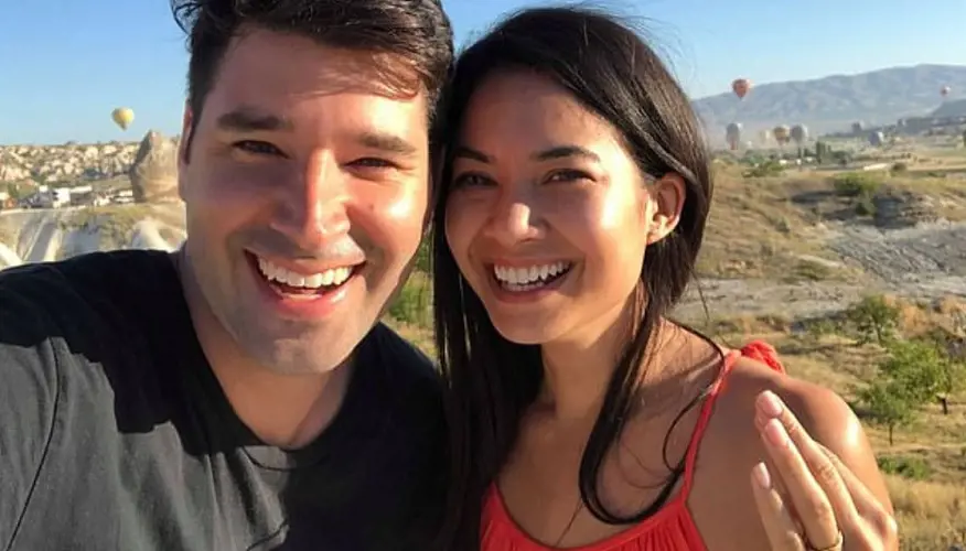 Cliff Obrecht proposed his wife Melanie Perkins on vacation in Turkey with a ring costing $30 