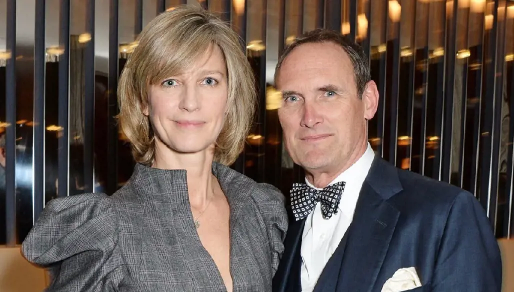 Nicola Elizabeth Formby and her partner A.A. Gill, who describe her as The Blonde
