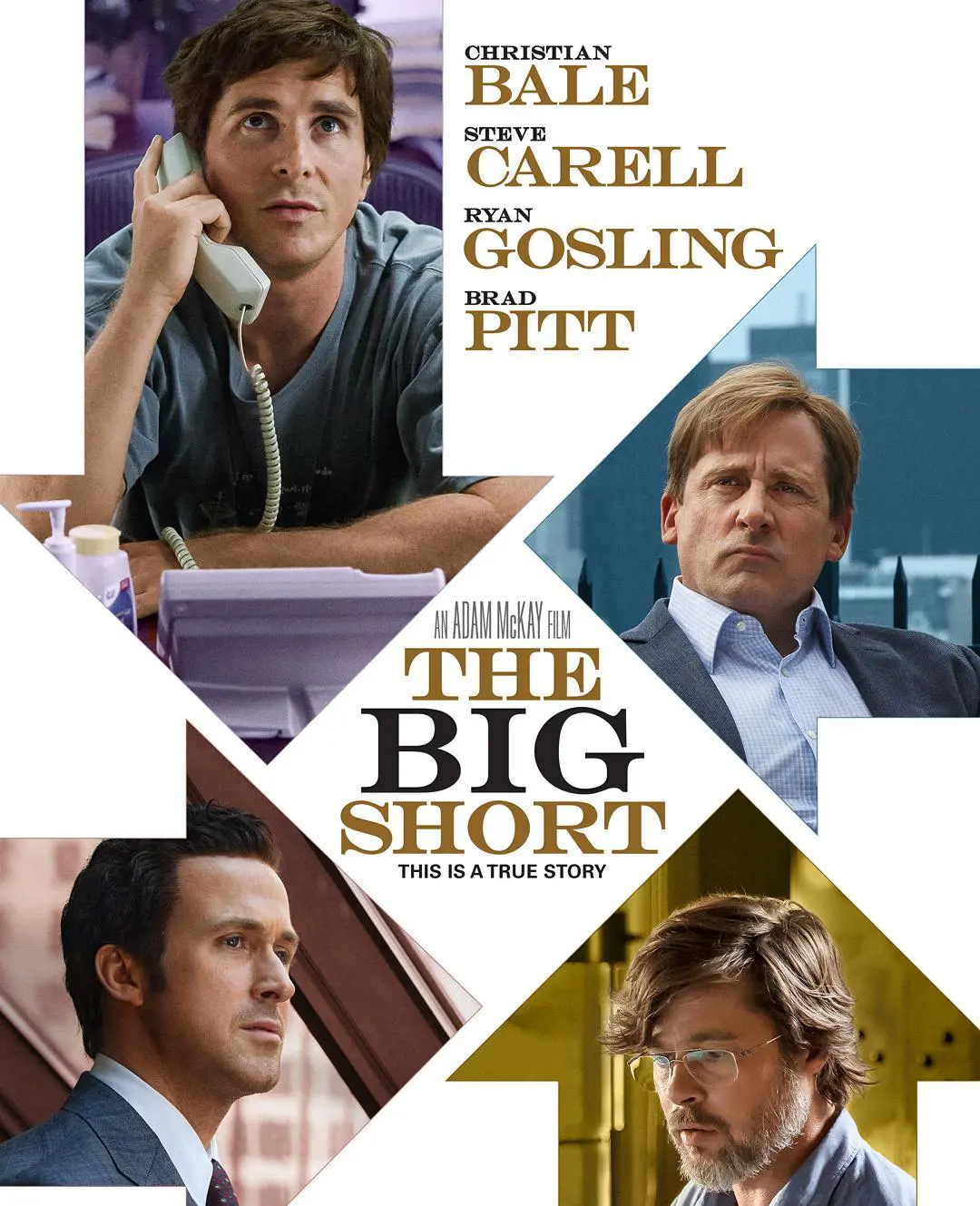Poster of the 2015 Banker movie The Big Short