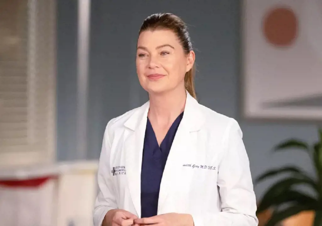 Ellen Pompeo narrated the character Meredith Grey in the series Grey's Anatomy