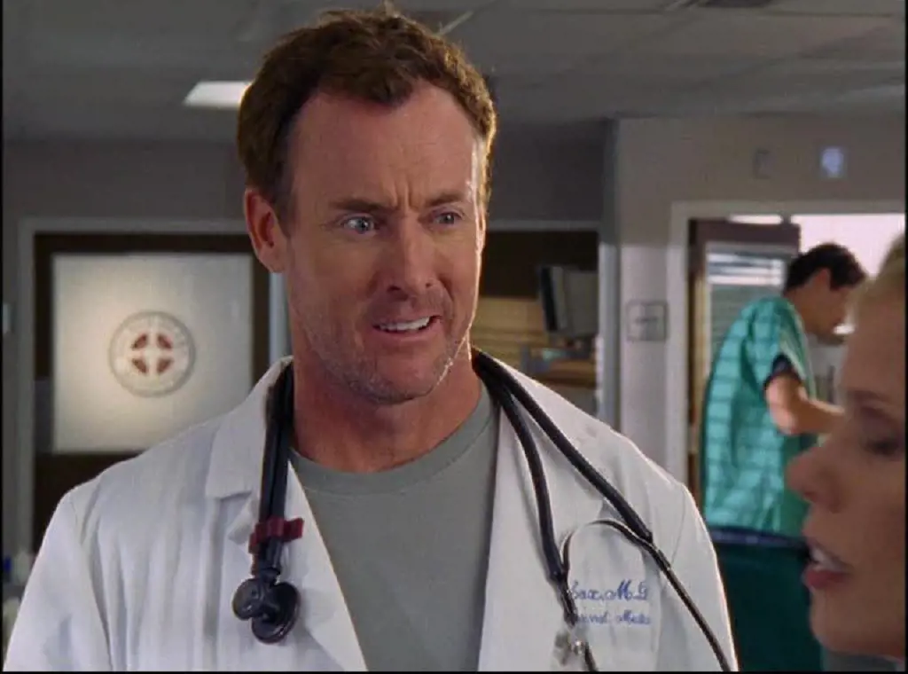 John C. McGinley narrated the character Perry Cox in the series Scrubs