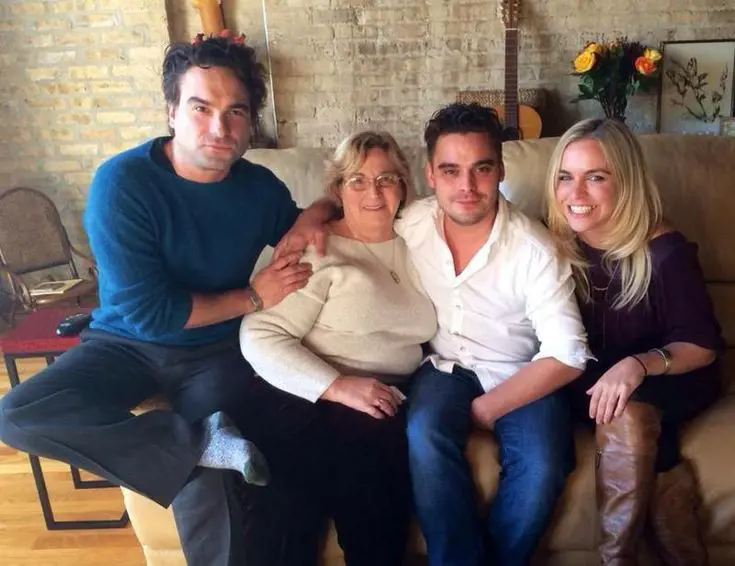 Johnny, Nick and Alli with their mother Mary Lou 