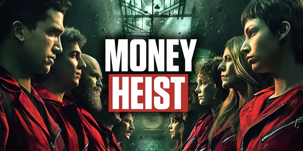 The thriller crime film Money Heist has a total of 5 seasons